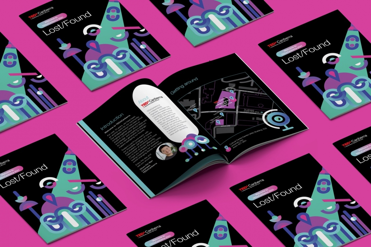 TEDx Lost/Found program cover